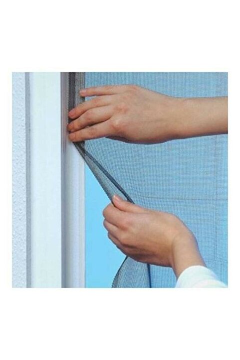 Genel Markalar Sineklik Ayarlanabilir Yapışkanlı Pencere Cam Sineklik 70x125 Cm