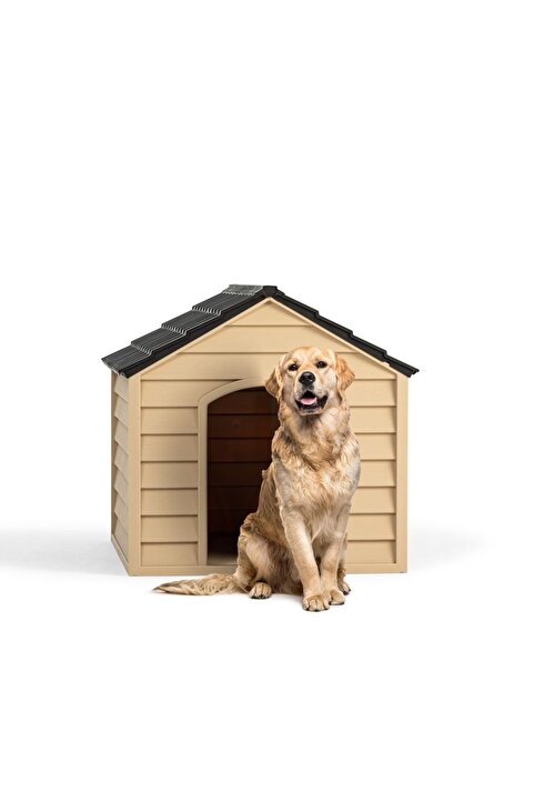 Petozi Plastik Kedi-köpek Kulübesi