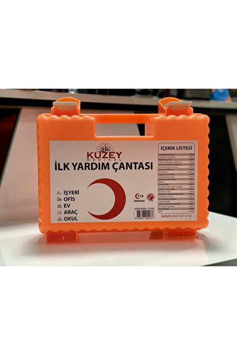 Kuzey Medikal Ilk Yardım Çantası Ecza Dolabı