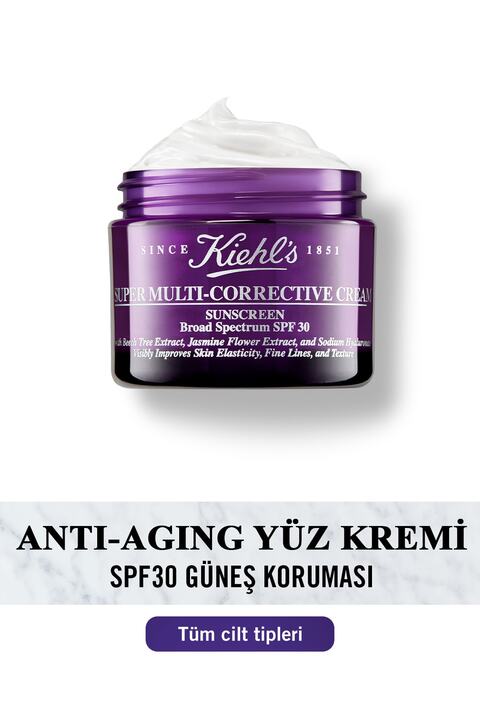 Kiehl's Super Multi Corrective Yaşlanma Karşıtı 7'li Etki Sunan Bakım Kremi - Spf30 50 ml