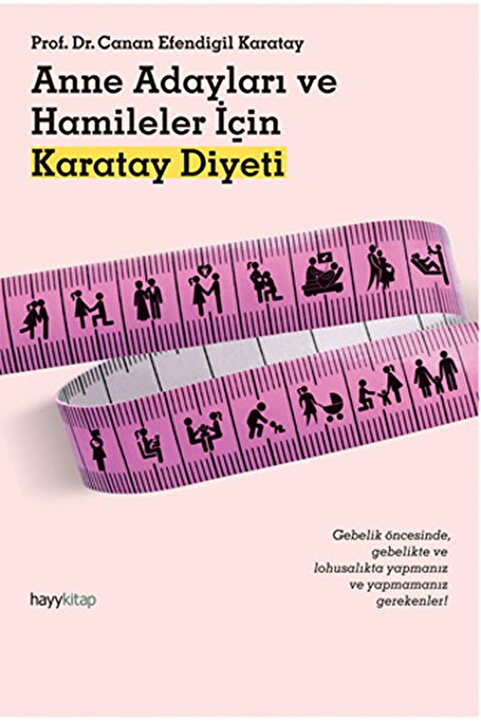 Hayykitap Anne Adayları Ve Hamileler Için Karatay Diyeti / Canan Efendigil Karatay / / 9786059841061