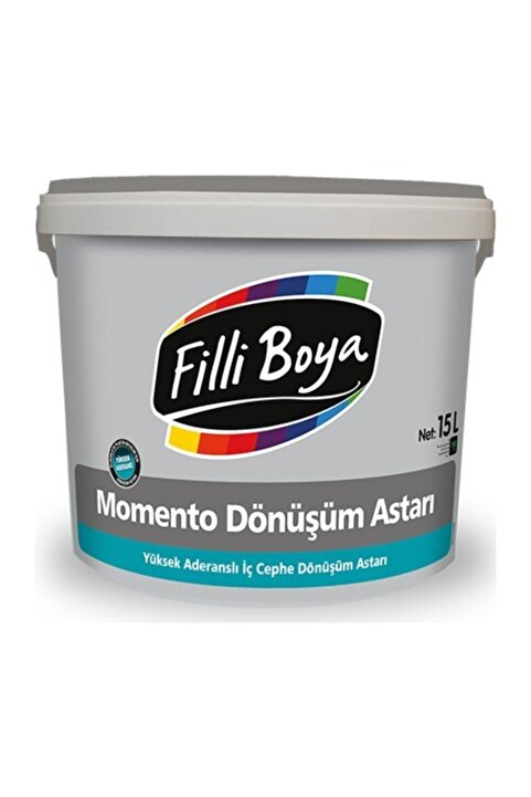 Filli Boya Momento Dönüşüm Astarı Plastik Boyalı Yüzeyler Için 2,5 Lt