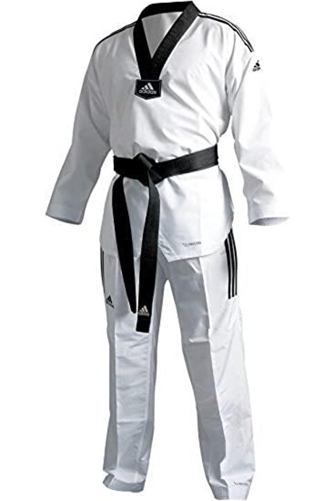 adidas Fighter Eco 3 Stripes - 3 Çizgili Taekwondo Müsabaka Elbisesi