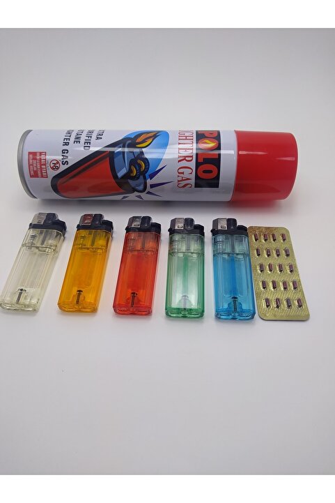 DİBA AVM 5 Adet Tokai Çakmak Taşı Değişir Çakmak, Çakmak Gazı, Çakmak Taşı 1 Paket (20 ADET)
