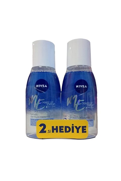 NIVEA Nıvea Make Up Expert Çift Fazlı Göz Makyaj Temizleyici 125ml