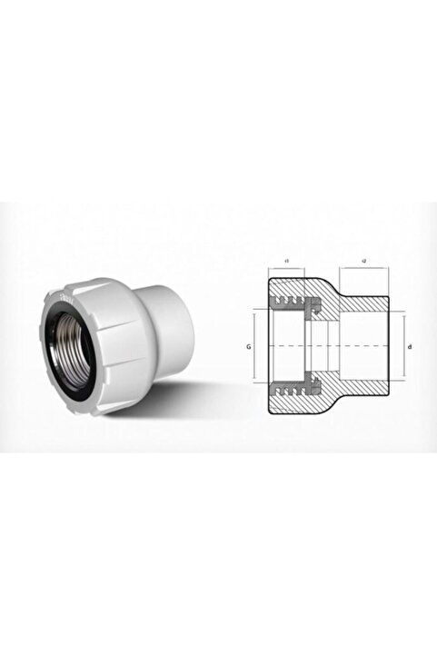 Genel Markalar Pprc 20 Mm-1/2" Iç Dişli Rekor 2 Adet