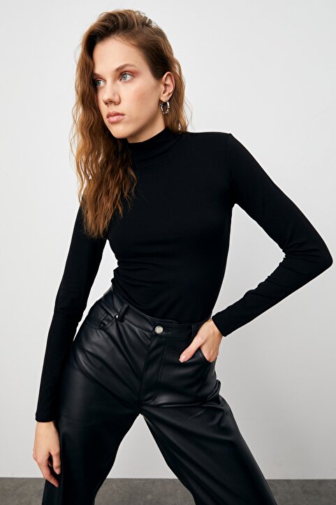 Bipantolon Kadın Siyah Body