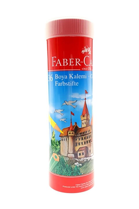 Faber Castell Kuru Boya 36 Renk Metal Tüpte