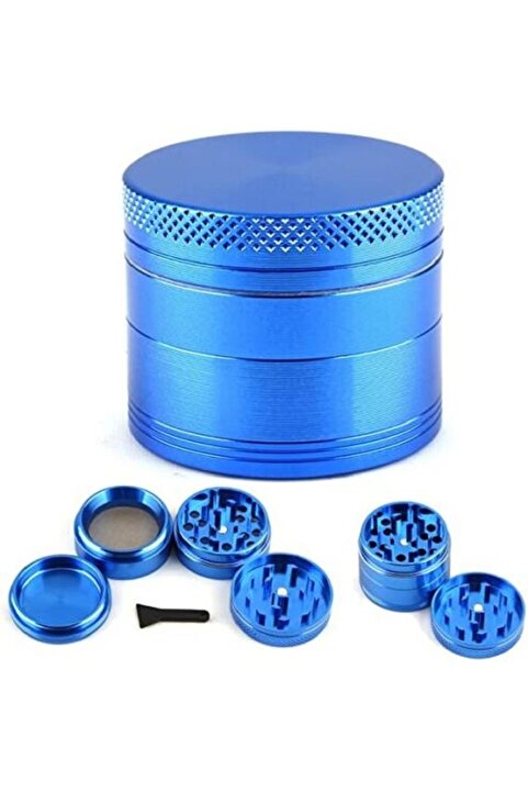 EFOTECH Metal 40mm Grınder 4 Kat Baharat Öğütücü Parçalayıcı Paslanmaz Çelik Mıknatıslı