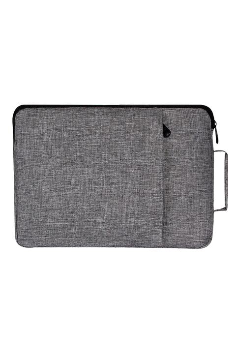 D'VERS Gri Unisex 13-14-15.6 Inç Uyumlu Macbook Kılıf Notebook Laptop Çantası