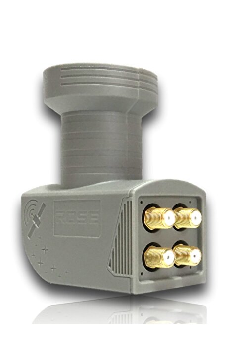 Rose Dörtlü 4'lü Universal Quad Lnb 4k Ultra Hd 3d Elembi Yağmur Korumalı Taiwan Chipset