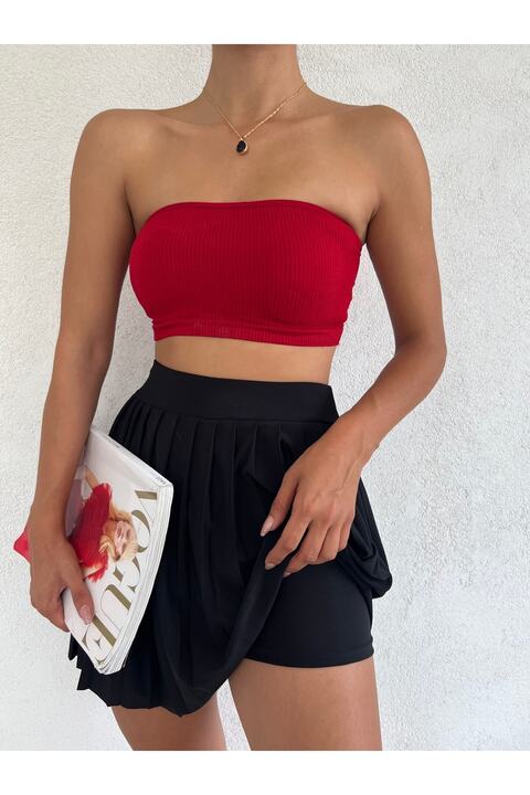 Winmoda34 Kadın Tenis Eteği Içten Taytlı
