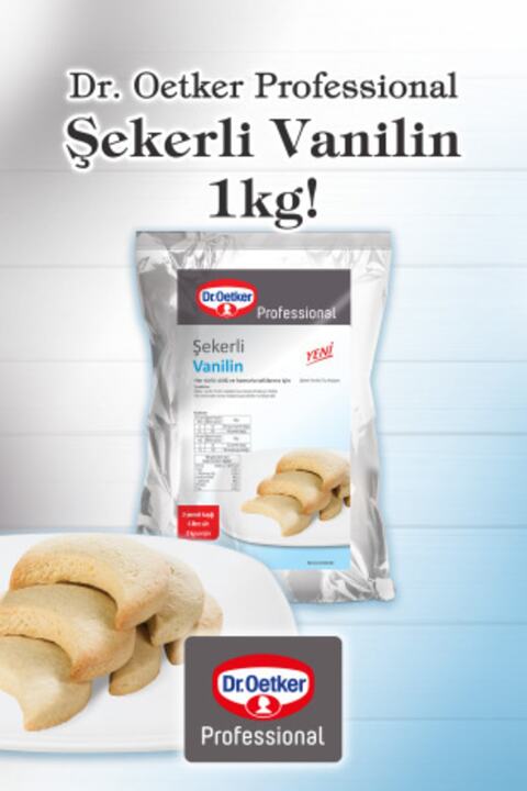 Dr. Oetker Şekerli Vanilin Poşet 1 Kg