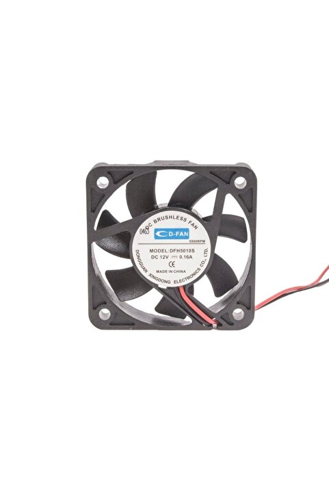 Genel Markalar 50x50x10mm 12v 0.16a Fan 2 Kablolu