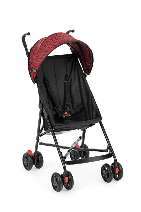 Moonybaby MB108 Stork DAMARLI BORDO Çocuk Baston Bebek Arabası