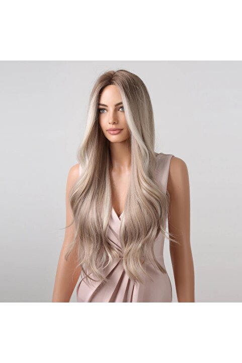Fenomen Peruk Luxury Perçemsiz Vip Ombreli Model