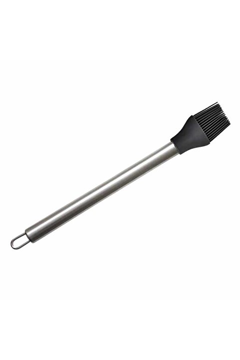 Epinox Silikon Fırça Çelik Sap Siyah 31,5 cm CSF-25