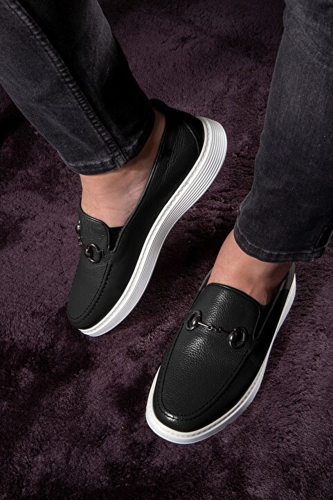 Ducavelli Anchor Hakiki Deri Erkek Günlük Ayakkabı, Loafer Ayakkabı, Hafif Ayakkabı, Yazlık Ayakkabı