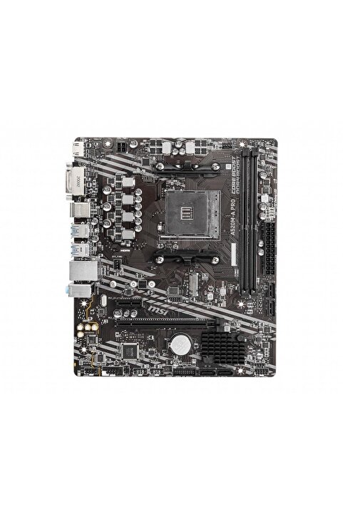 MSI A520M-A PRO AMD A520 Soket AM4 DDR4 4600(OC)MHz mATX Gaming Anakart