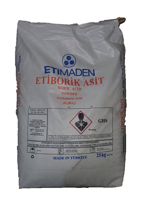 Eti Maden 100% Saf Borık Asıt 5 Kg