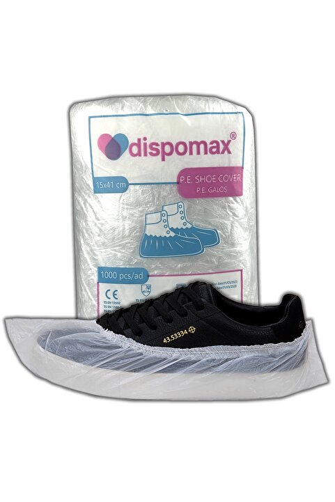 Galoşsan Dispomax Şeffaf (BEYAZ) Galoş 1000 Adet