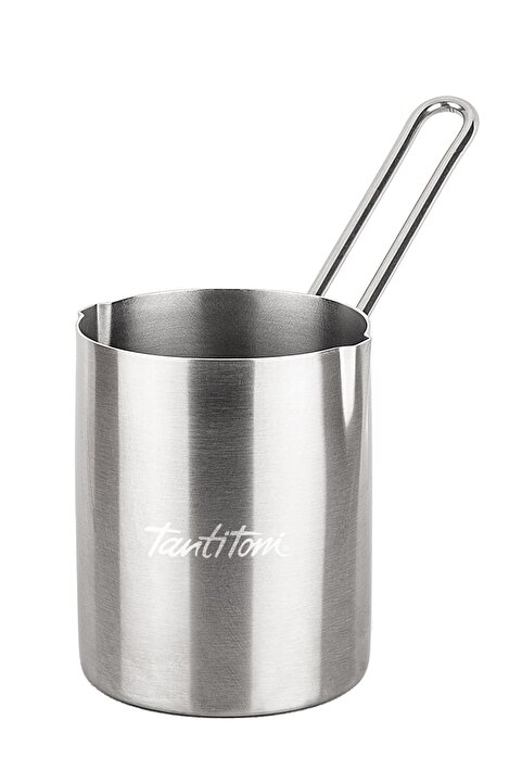 Tantitoni Paslanmaz Çelik Çift Ağızlı Silindir Cezve 500ml