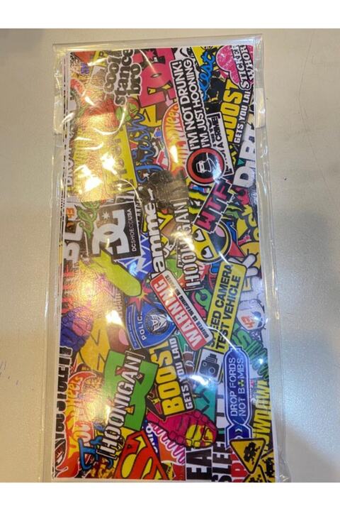 Belderia Kaplama Sticker Karışık Sticker Bisiklet Motor Sticker