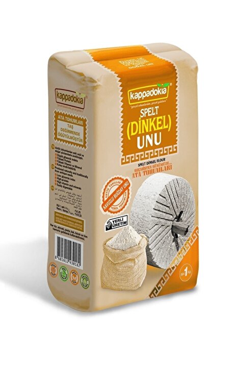 KAPPADOKİA Kızıl Buğday, Spelt (dinkel) Unu 1 Kg