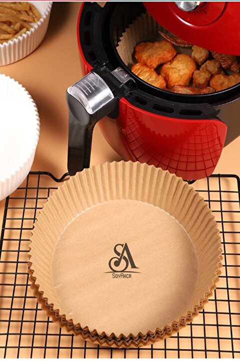 Genel Markalar Airfryer (hava Fritözü) Fritöz Pişirme Kağıdı - 50 Adet 16cm - 50adet