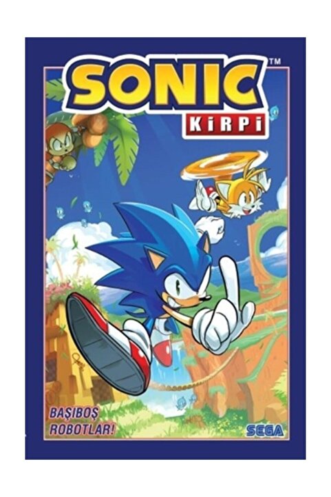 presstij Kirpi Sonic Cilt 1 - Başıboş Robotlar!