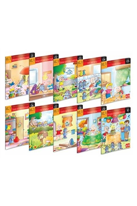 MK Publications Ingilizce Hikaye Seti 10 Kitap Ilkokul 1. Sınıf Karekod Dinlemeli Briar Rose 9786059533928