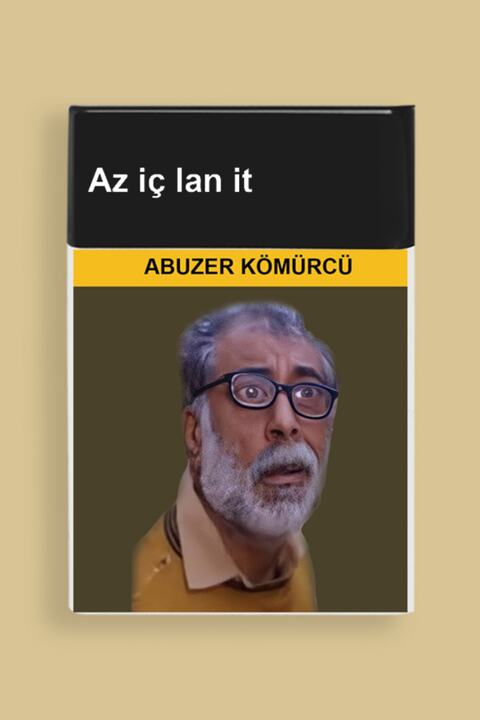Namgo Abuzer Kömürcü Az Iç Kurtlar Vadisi Standart Sigara Tabakası Kutusu