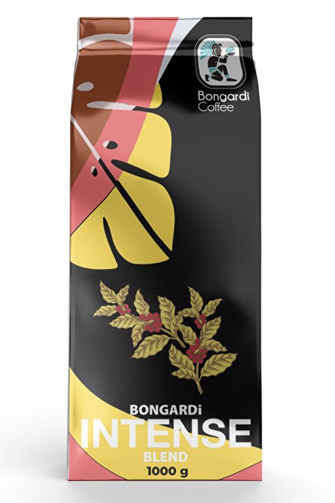 Bongardi Coffee Intense Blend Espresso 1000g (ÇEKİRDEK VEYA ÖĞÜTÜLMÜŞ SEÇİLEBİLİR)