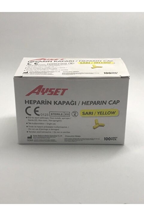 Ayset Heparin Kapağı 100'lü