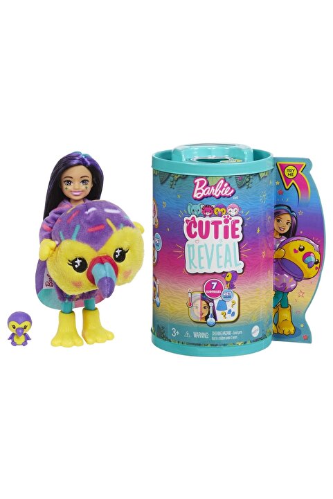 Barbie Cutie Reveal Bebekler Chelsea Tropikal Orman Serisi HKR13