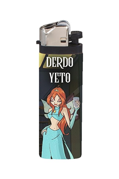 Genel Markalar Çakmak Winx Bloom Derdo Yeto Full Kaplamalı Gazlı Çakmak