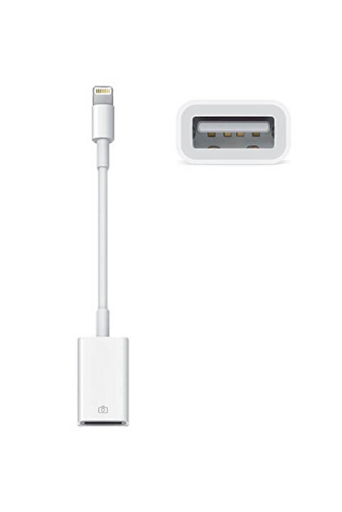 Apple MD821ZM/A Lightning USB Dönüştürücü Adaptör Kamera Adaptörü