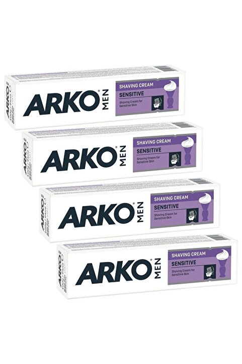 Arko Tıraş Kremi Sensitive 90gr 4adet
