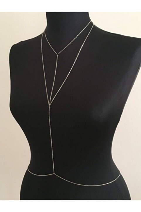 Tina Wear Bel Ve Boyundan Bağlamalı Kolye-0422