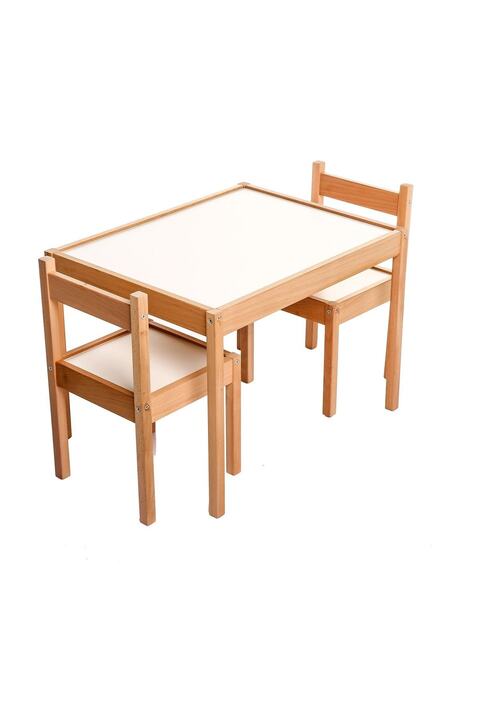 baby toys Montessori Ahşap Masa Ve Sandalye Seti