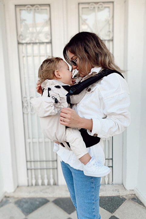 Boroosh Baby BorooshBaby Ergonomik Bebek Kangurusu 3,5-20 kg 0-4 Yaş Organik Pamuk CPC sertifika