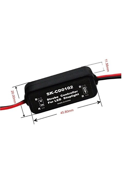 FEMEX Stop Fren Modül Led Ampul Uyumlu 12v Özel Üretim 4 Kez F1 4 Kez Yavaş