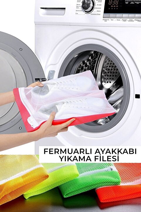 Serstil Fermuarlı Ayakkabı Yıkama Filesi
