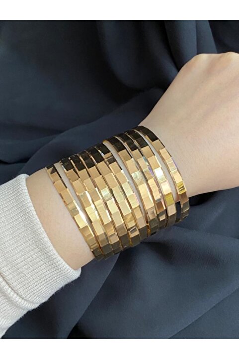 Agora Gold Agora Kıymetli Madenler 22 Ayar 20gram Ajda Spasta Yatırımlık Bilezik