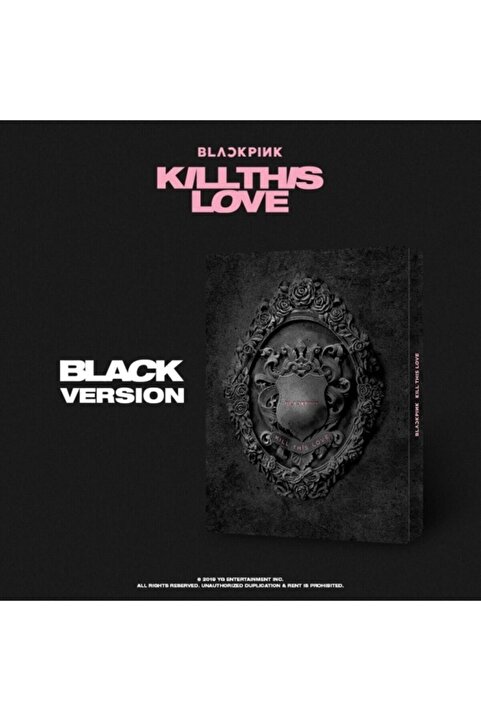 BLACK PINK Kill This Love Album Black Versiyon