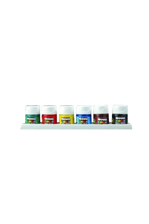 Genel Markalar Guaj Boya Şişe 6 Renk 25 ML NC-113