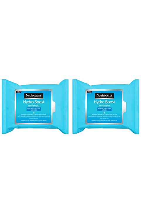 Neutrogena Hydro Boost Makyaj Temizleme Mendili 25 Adet x 2 Adet