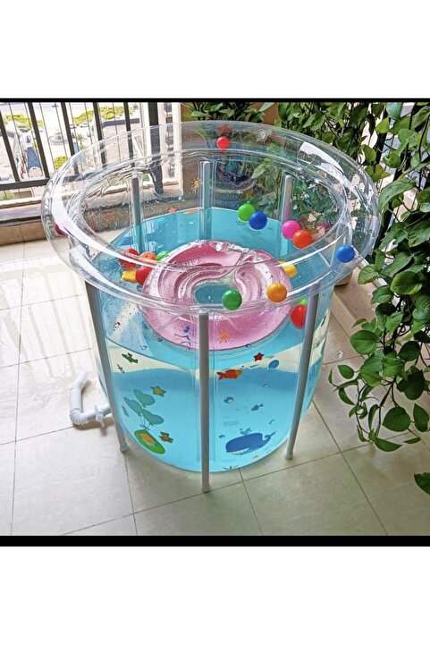 babysharkswim Bebek Aktivite Havuzu Şişme Havuz Seti Hitteknoloji Bebek Şişme Havuzu