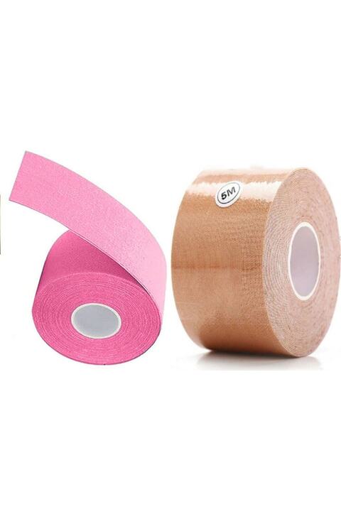 inobag 2'li Paket Sabitleyici Ve Şekillendirici Bant -pembe Ve Ten Rengi