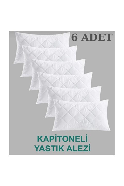 Valezium 6'lı Kapitoneli Fermuarlı Yastık Koruyucu Alez